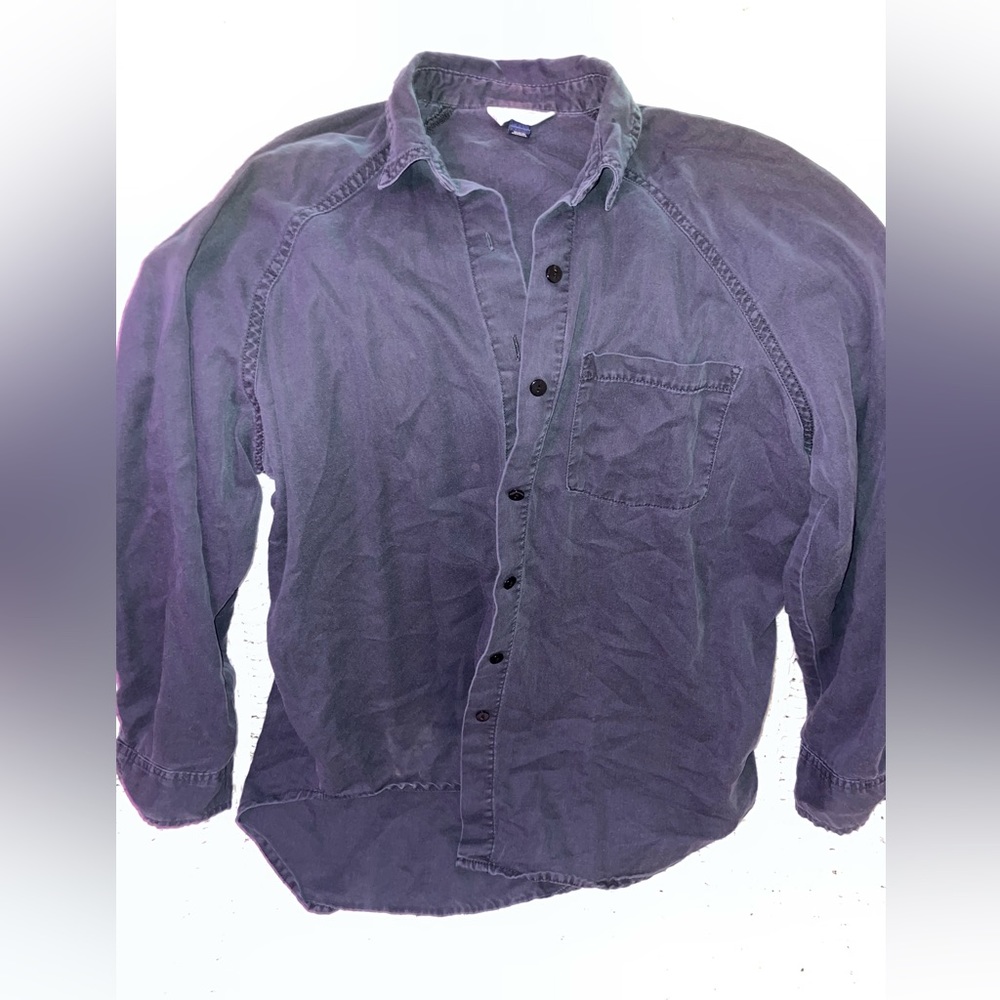 Long sleeve oversized button up